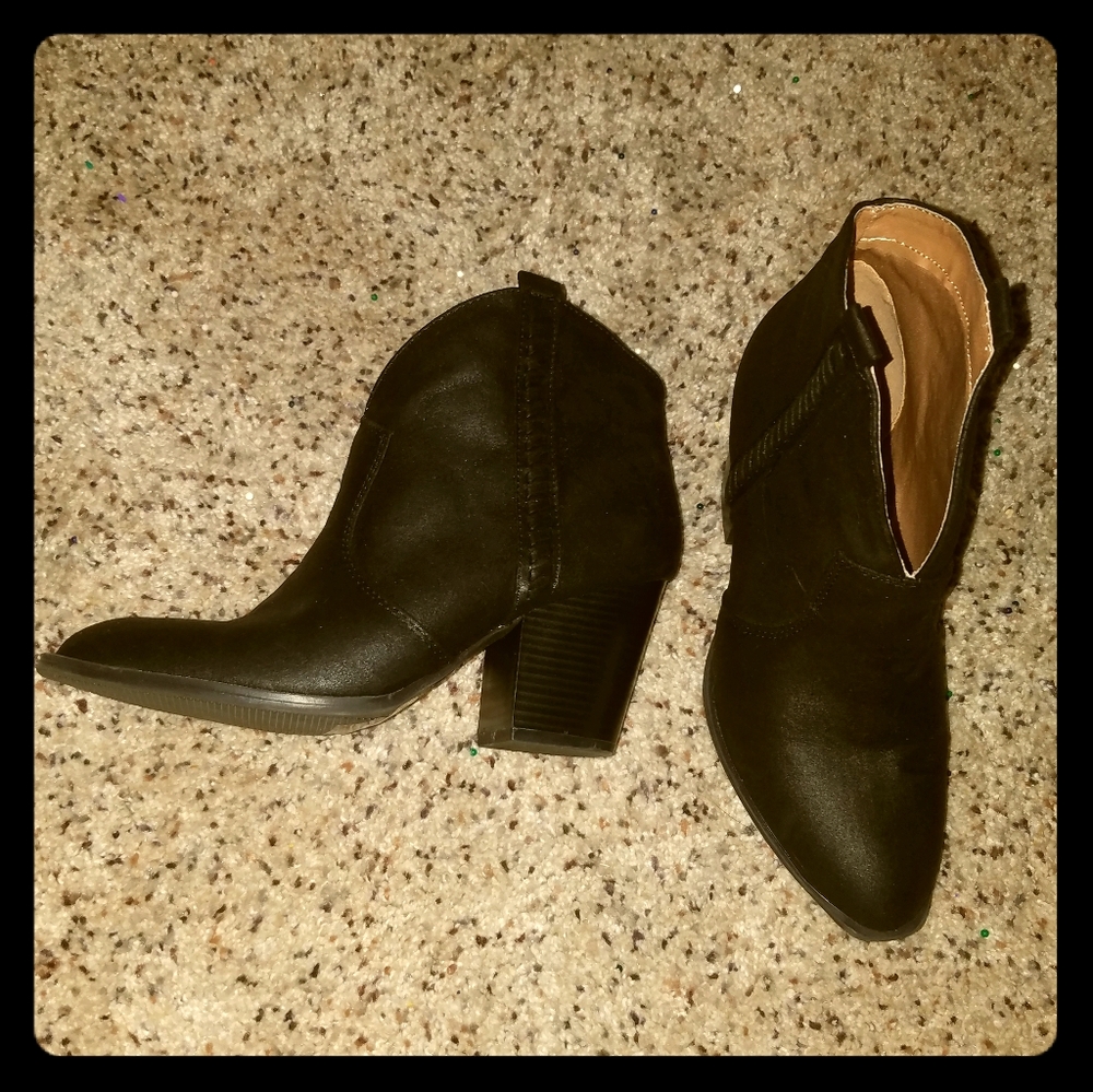 Black booties
